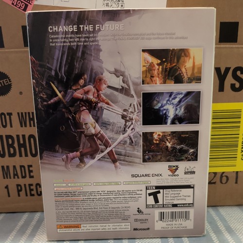 Final Fantasy XIII-2 -- Collector's Edition (Microsoft Xbox 360, - photo 2