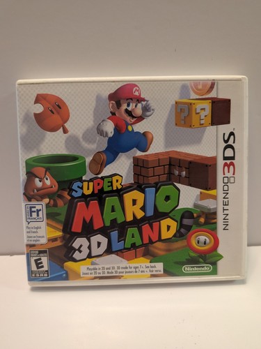 Super Mario 3D Land (Nintendo 3DS, 2011) CIB Complete w/ Manual