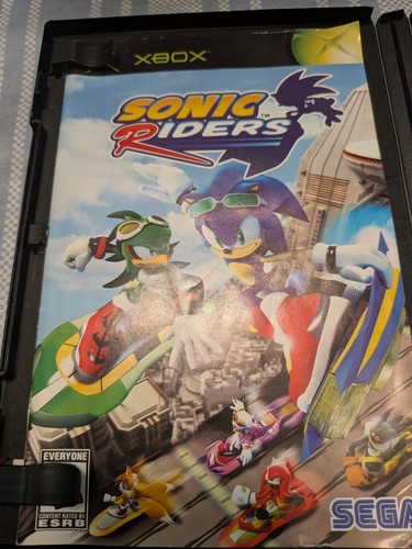 Sonic Riders Complete Xbox Microsoft Xbox Works Authentic Tested - photo 3