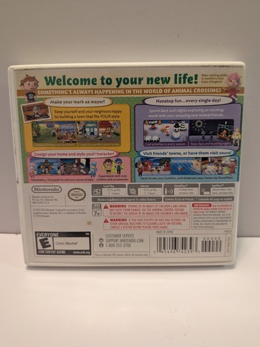Animal Crossing: New Leaf (Nintendo 3DS, 2013) CIB - photo 2