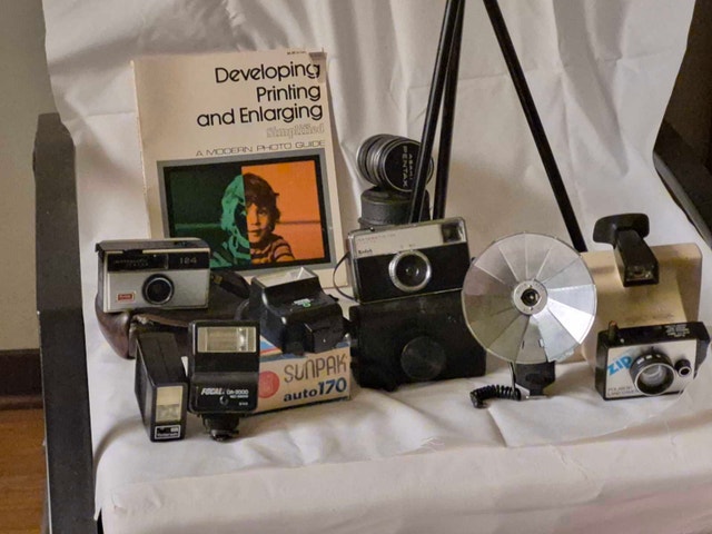 1970's cameras and accessories