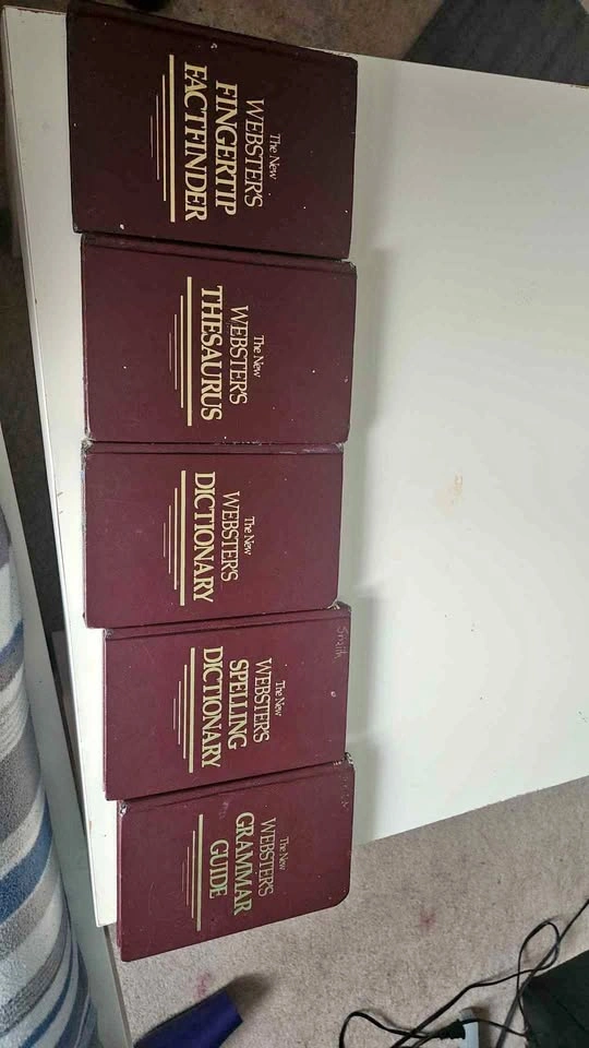 The Webster dictionary set
