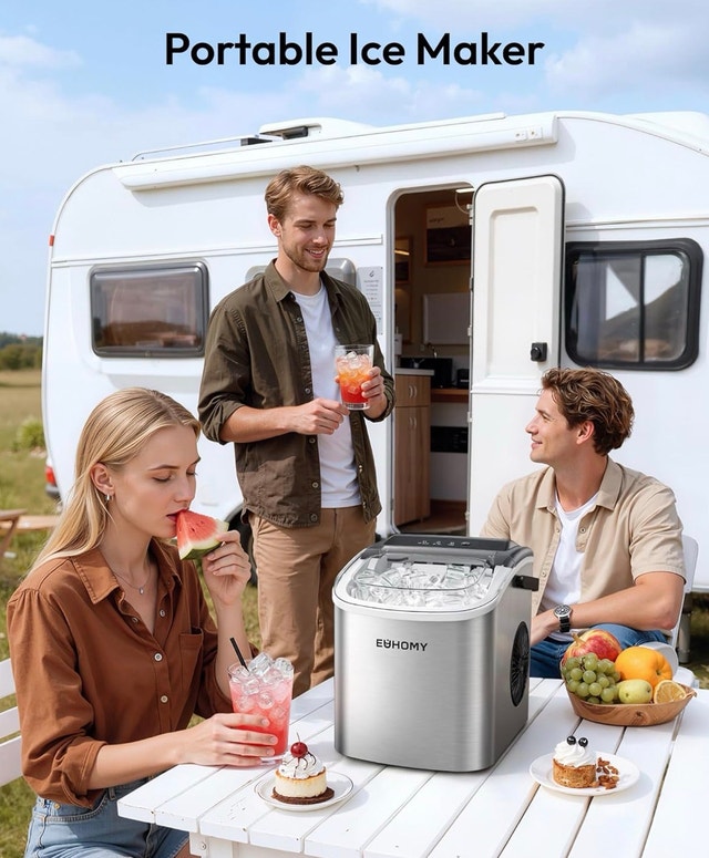 EUHOMY Countertop Ice Maker Machine - photo 2