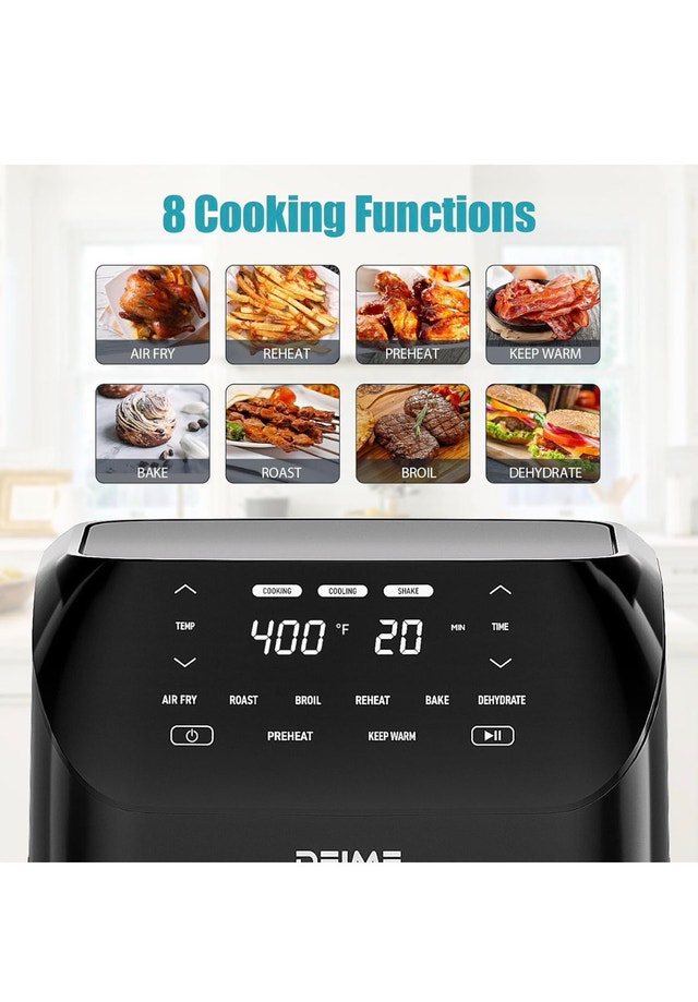 Deime Air Fryer 6.2 QT - photo 3
