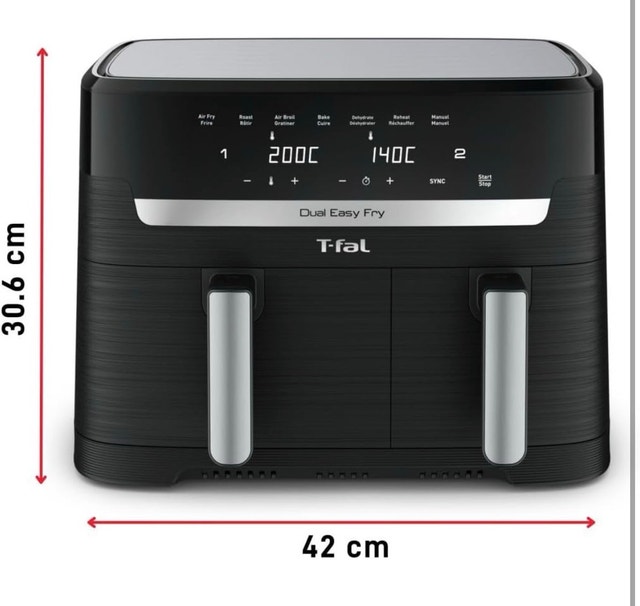 T-fal Dual Easy Fry - photo 2
