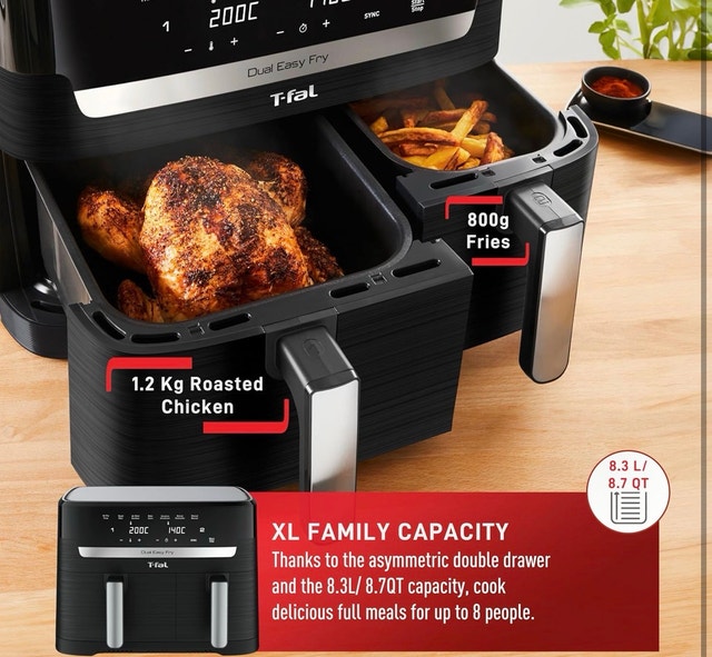 T-fal Dual Easy Fry - photo 3