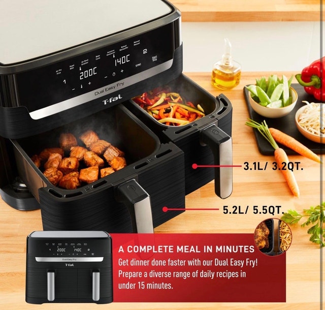 T-fal Dual Easy Fry - photo 4