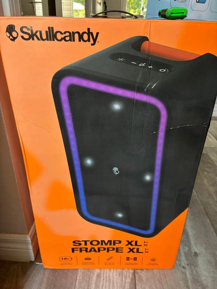 Skullcandy Stomp Bluetooth Speaker – IPX7 Waterproof Wireless Po - photo 4