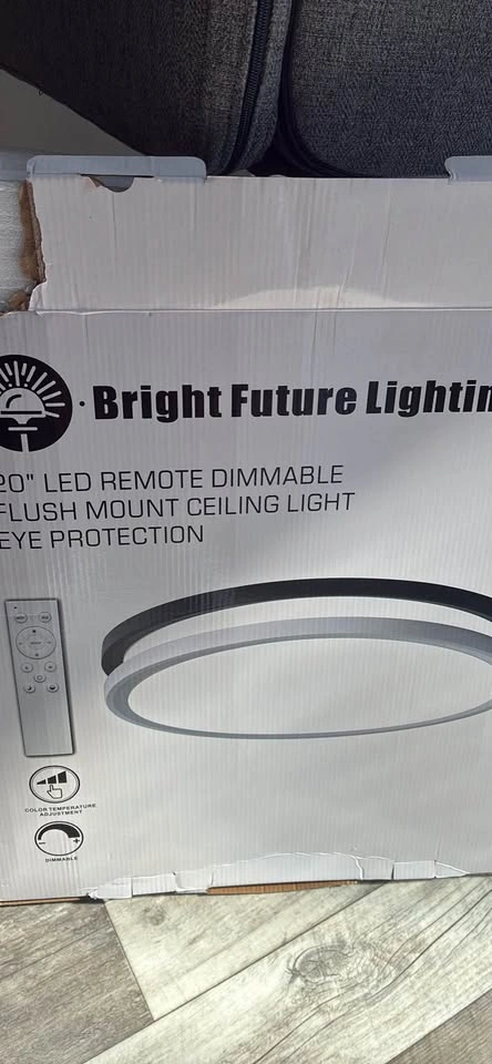 20" Bright Future Lighting LED Flush Mount Ceiling Light - photo 3
