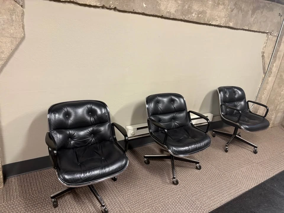 Knoll Pollack Chairs 1987 Set of 8 - photo 3