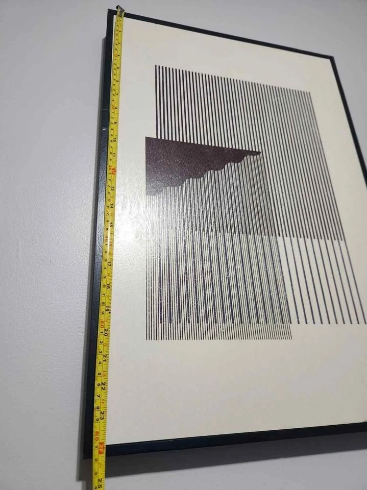 Set of 3 Abstract Geometric Framed Wall Art - photo 3
