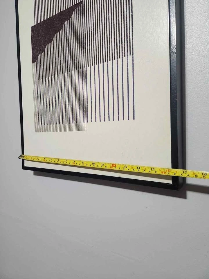 Set of 3 Abstract Geometric Framed Wall Art - photo 4