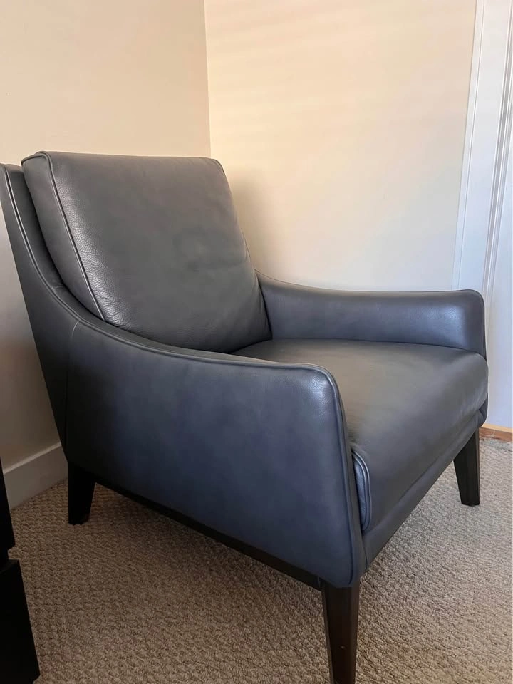 Natuzzi leather armchairs - photo 3