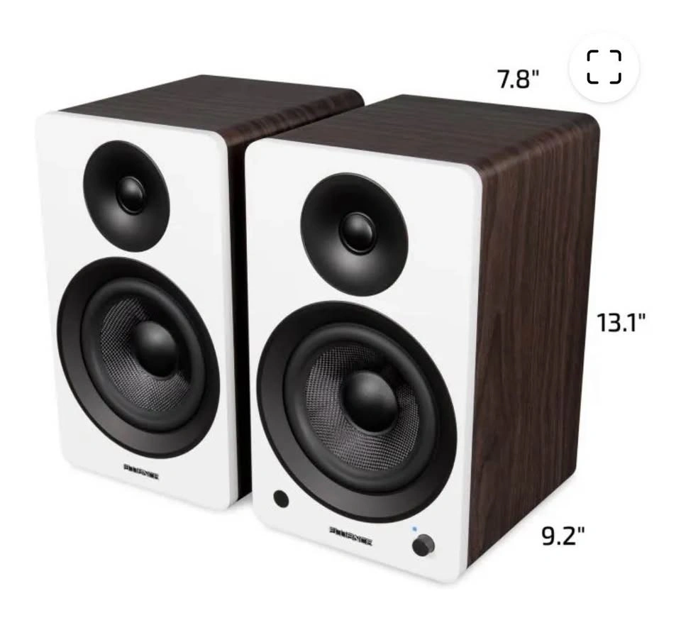 Ai60 High Performance Powered 6.5” Bookshelf Speakers - photo 3