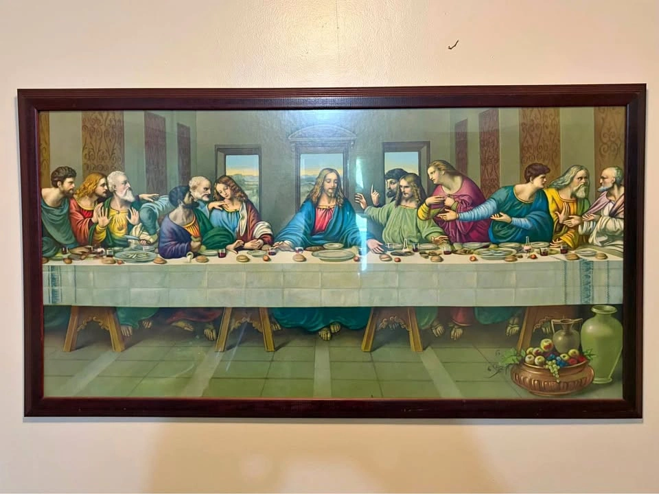 Framed The Last Supper Wall Art