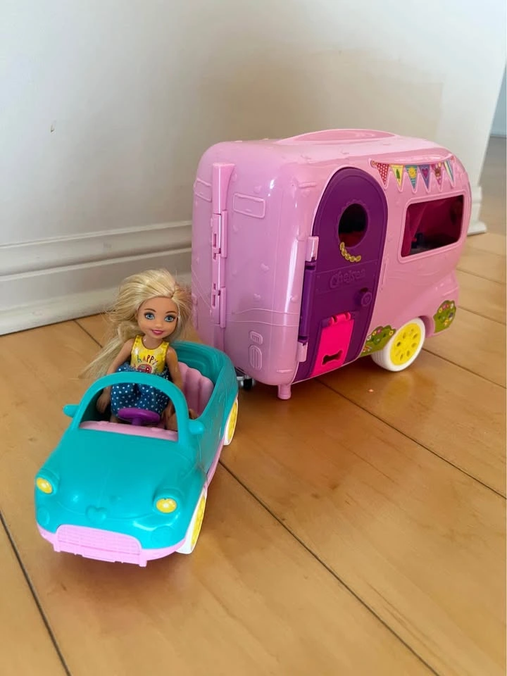 Barbie Club Chelsea Toy Car & Camper Playset - photo 3