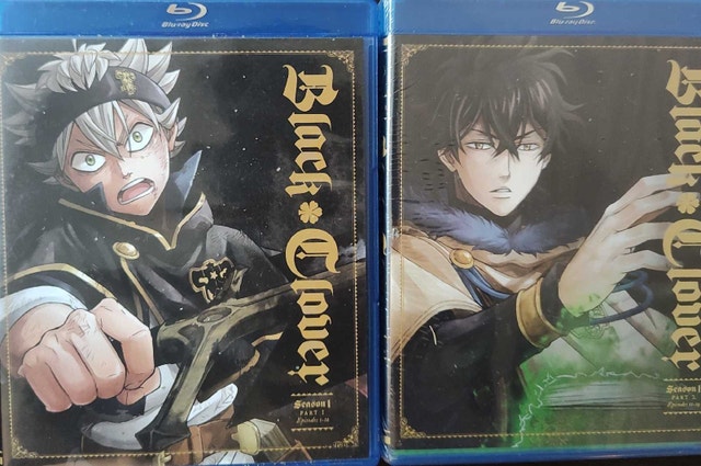 Black Clover Season 1 Part 1 & 2 Blu-ray