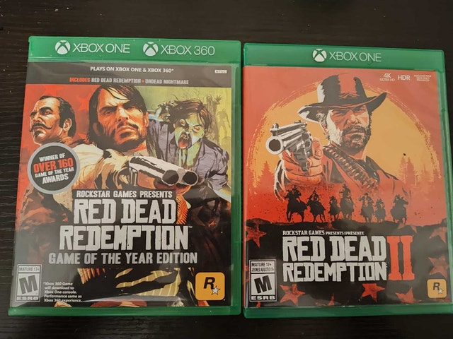 Rockstar Games Red Dead Redemption 1 and 2 Xbox One Bundle