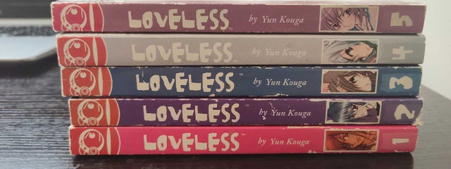 Loveless Manga Volumes 1-5