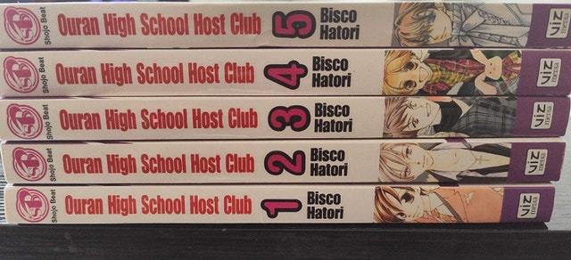 Ouran High School Host Club Viz Media Vol 1-5