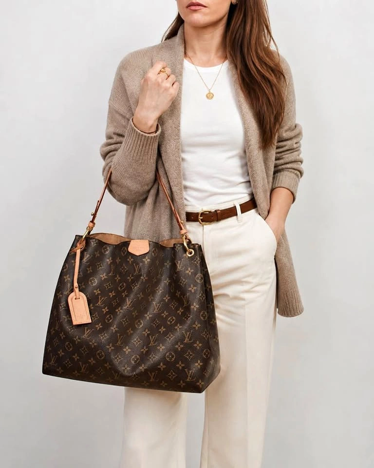 Authentic Louis Vuitton Shoulder Bag Graceful MM