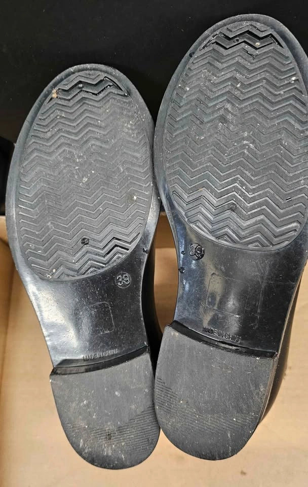 Aigle Black Rubber Chelsea Rain Boots - EU 39 (Fits US Women's 8 - photo 3