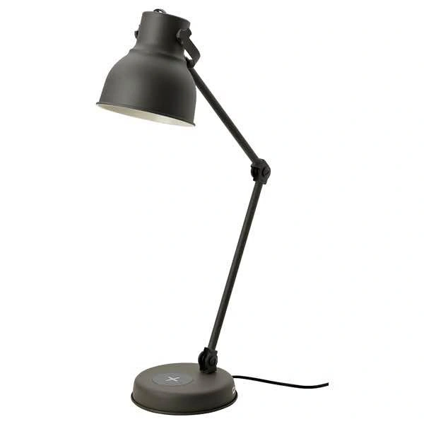 IKEA HEKTAR Work/Desk lamp with Wireless Charger