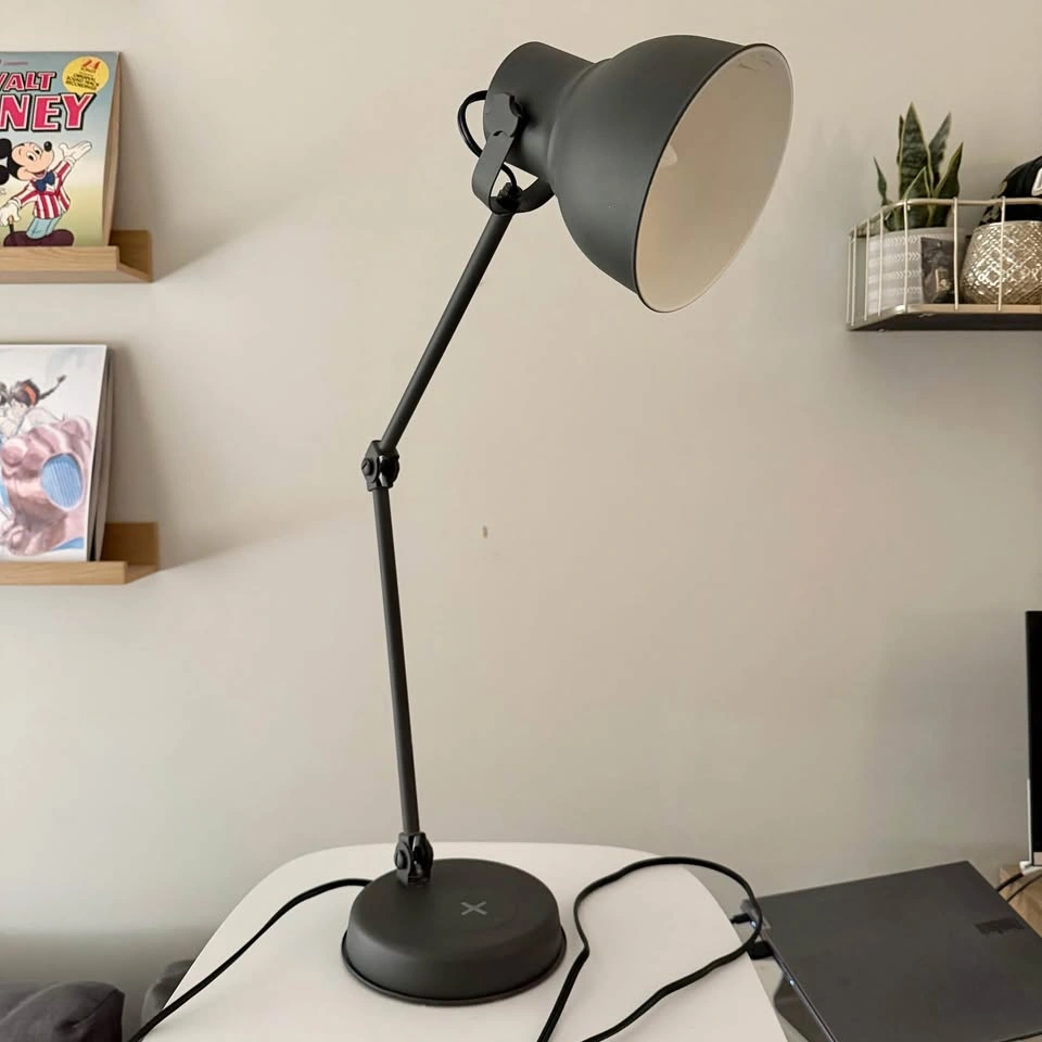 IKEA HEKTAR Work/Desk lamp with Wireless Charger - photo 2