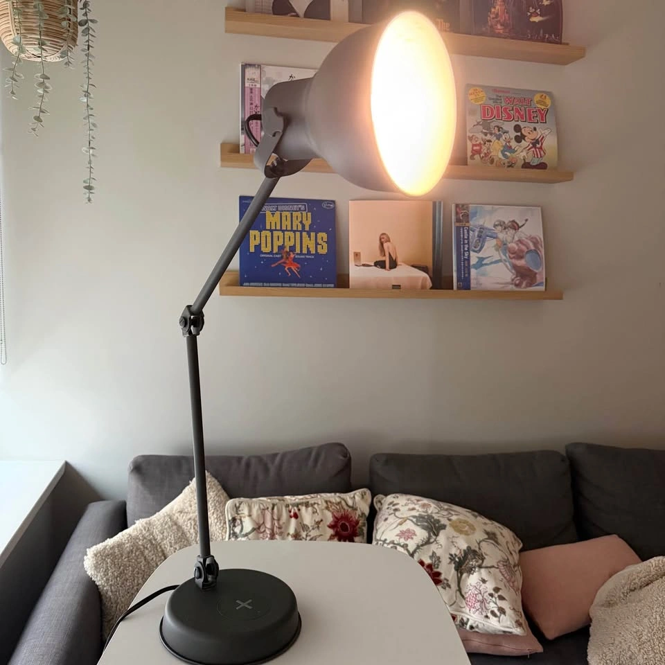 IKEA HEKTAR Work/Desk lamp with Wireless Charger - photo 3