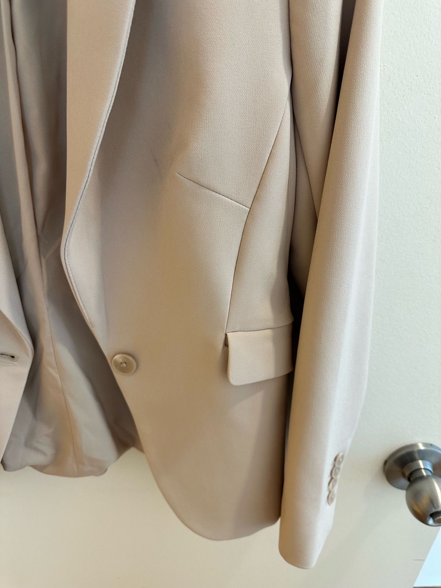 EDITOR ONE BUTTON 24" WOMEN BLAZER - photo 4