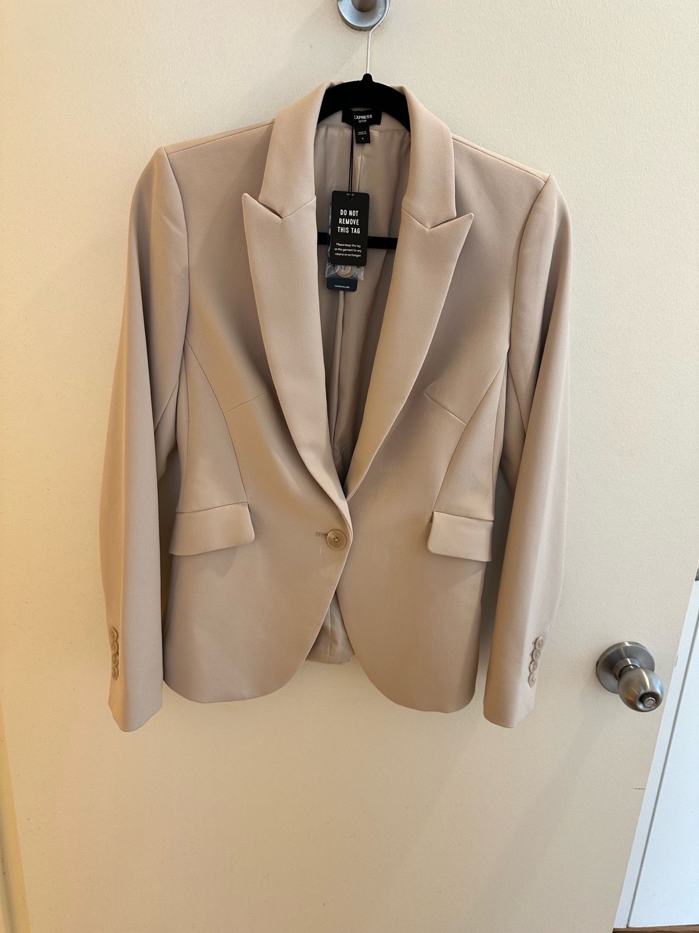 EDITOR ONE BUTTON 24" WOMEN BLAZER - photo 5