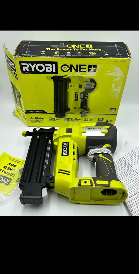 Ryobi P320 Airstrike 18V One+ Cordless Brad Nailer (Tool Only) - photo 2