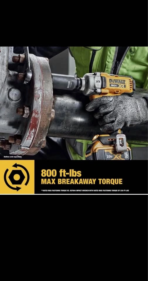 DEWALT 20V MAX 1/2" MID-RANGE IMPACT WRENCH (DCF891B) - photo 5