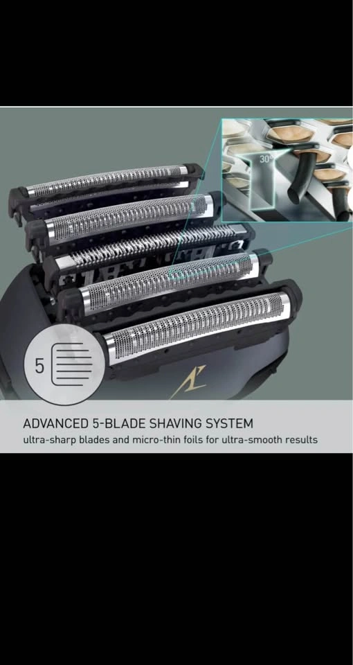 Panasonic ESLV67K Arc5 Wet/Dry Electric Shaver (Matte Black) - photo 2