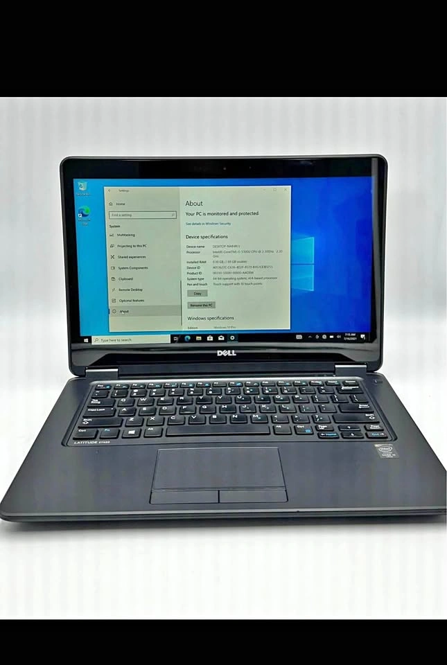 Dell Latitude E7450, 5th gen i5, 8GB RAM, 256GB SSD, 14'' Touch