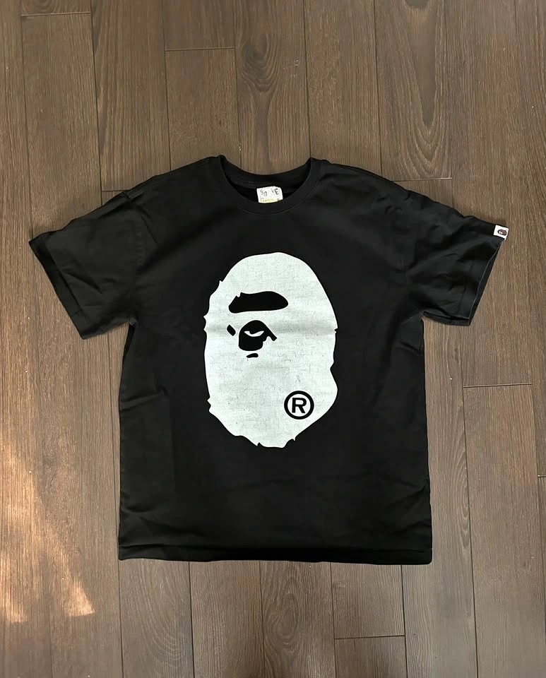 BAPE Bicolor Big Ape Head Tee (Size M)