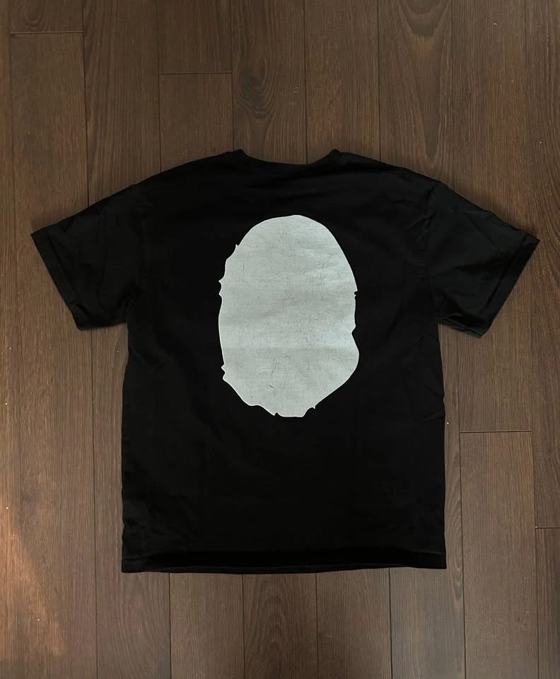 BAPE Bicolor Big Ape Head Tee (Size M) - photo 2