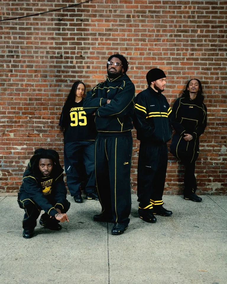 Corteiz Hmp Open Hem Sweatpant 'Black/Yellow' (Size S) - photo 5
