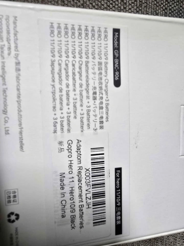 Gopro hero 11/10/9 batteries - photo 2