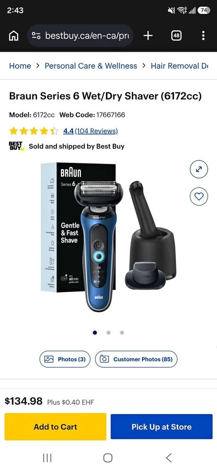 Braun series 6