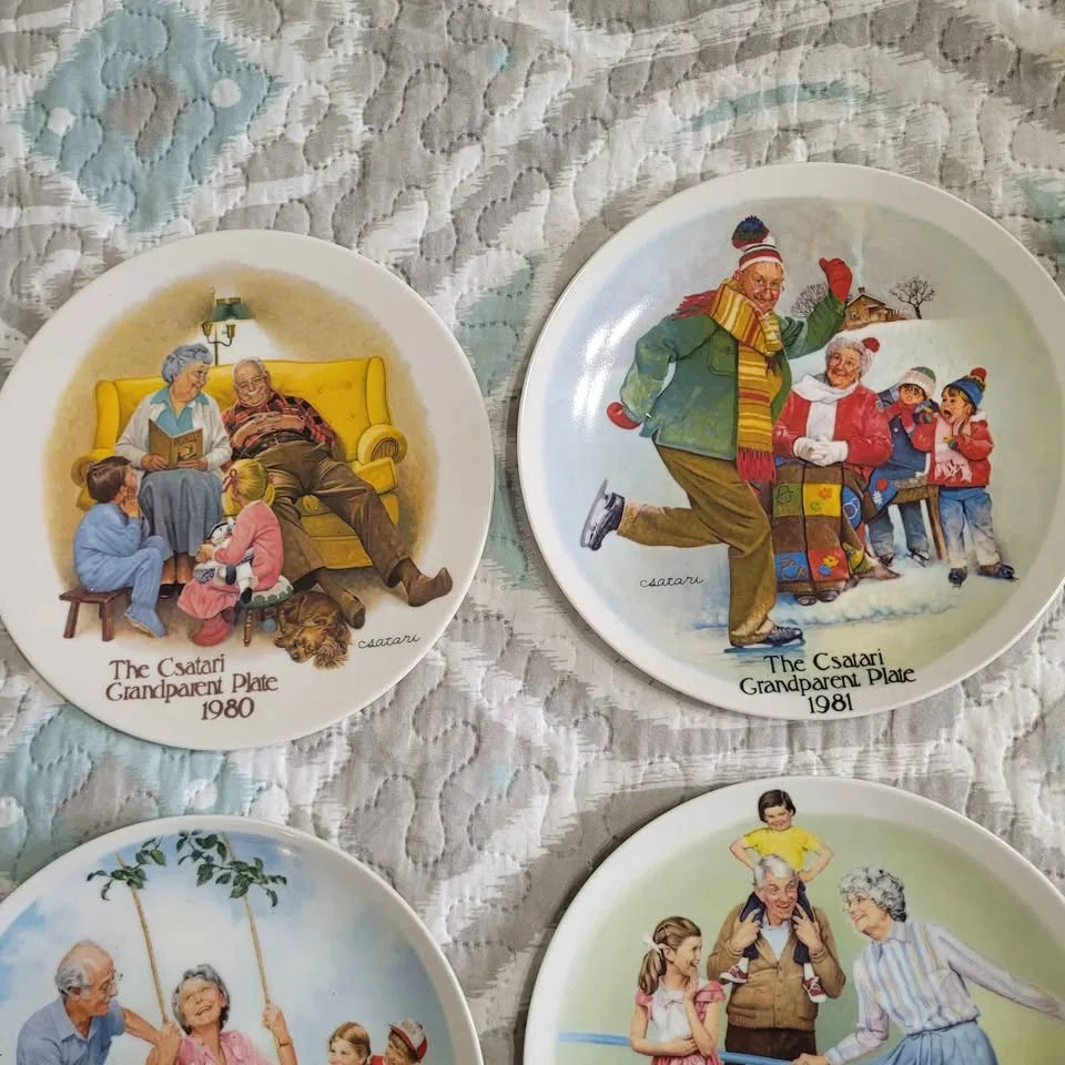 Csatari Grandparent Plate Series 1980-1987 image indicator(2)