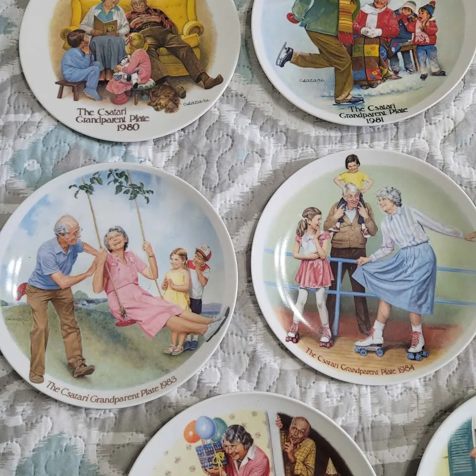 Csatari Grandparent Plate Series 1980-1987 image indicator(3)