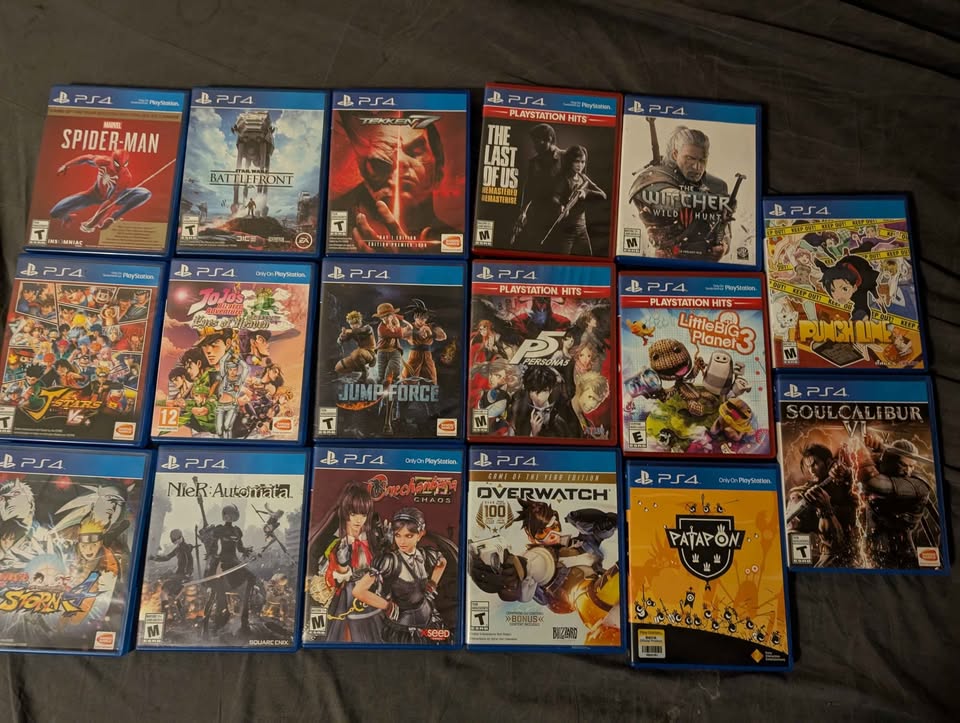 PS4 500 GB + 32 game lot & controller - photo 3