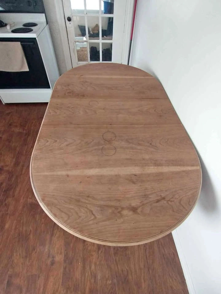 Solid Wood Oval kitchen table