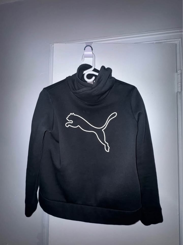 Puma Black Mock Neck Sweatshirt - photo 3