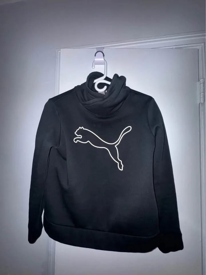 Puma Black Mock Neck Sweatshirt image indicator(3)