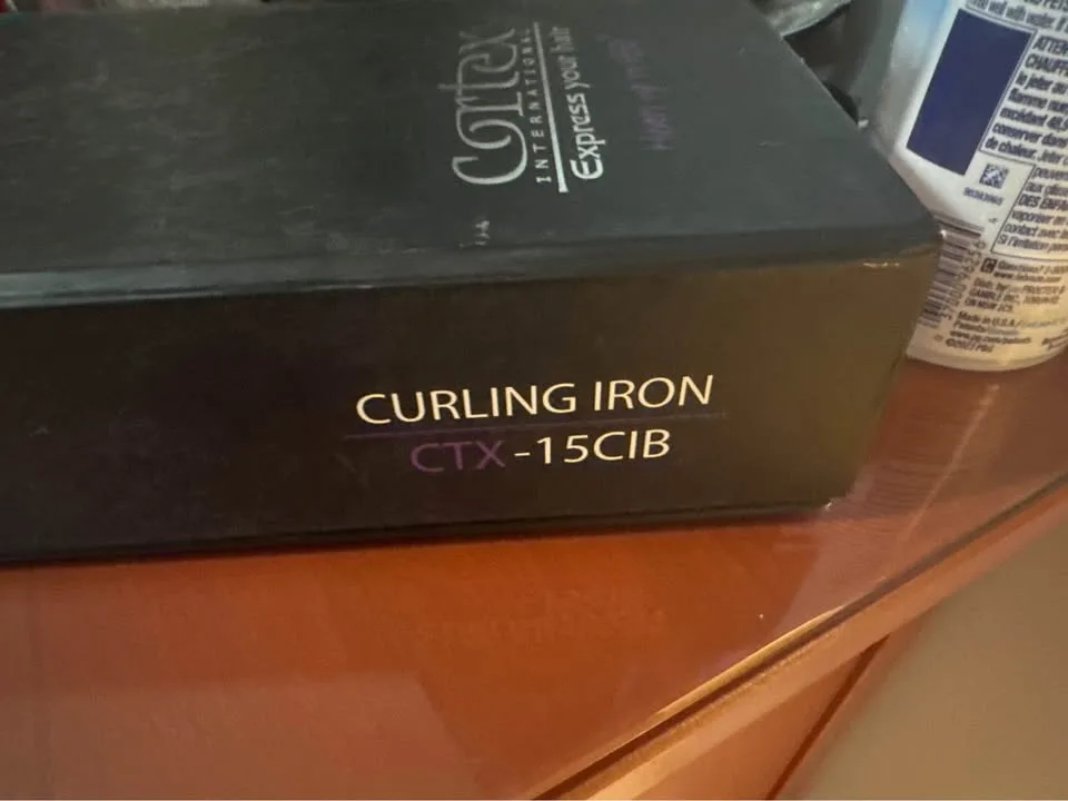 Cortex International 1 1/2 Inch Curling Iron - CTX-15CIB image indicator(5)