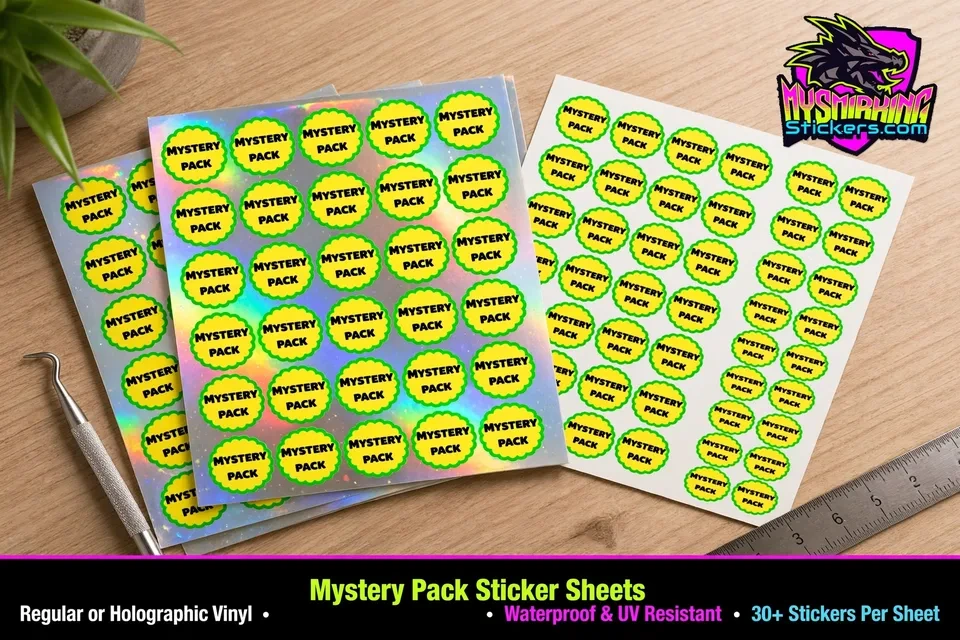 mystery pack labels - photo 2