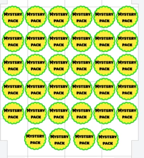 mystery pack labels - photo 5
