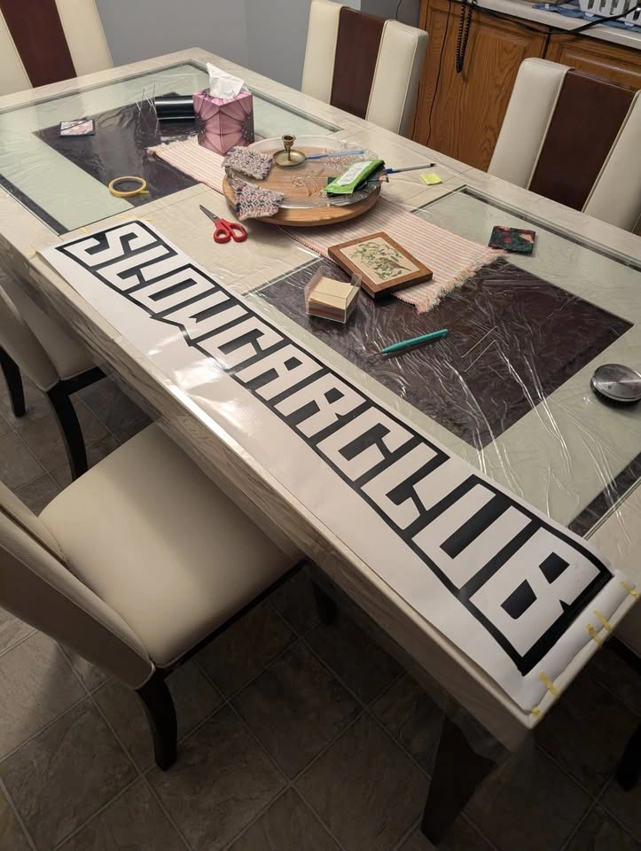 24" 48" Slow car club banner - photo 4